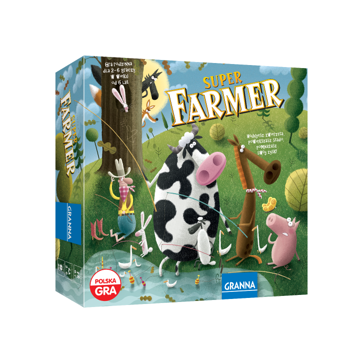 Gra Super Farmer - Cena, Opinie, Zasady | Wydawnictwo Granna