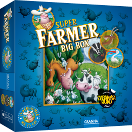 Gra Superfarmer Big Box Granna | Bezpieczna Polska Planszówka