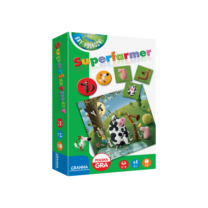 Mini Superfarmer Granna | Bezpieczna Gra Podróżna w Planecie Kreatywności
