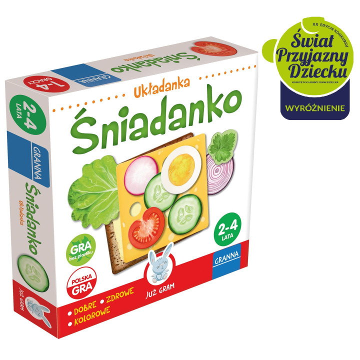 Gra Granna Śniadanko Edukacyjna | Sklep Planeta Kreatywności