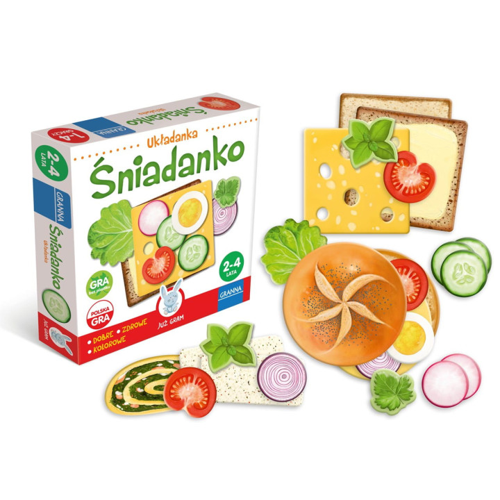 Gra Granna Śniadanko Edukacyjna | Sklep Planeta Kreatywności