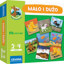Gra Granna Mało i Dużo Edukacyjna | Sklep Planeta Kreatywności