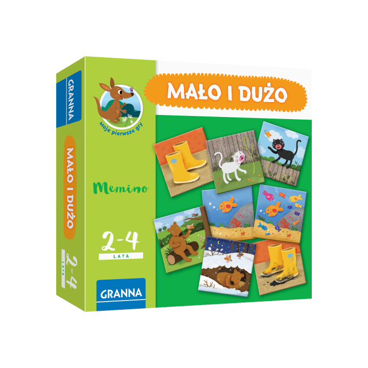 Gra Granna Mało i Dużo Edukacyjna | Sklep Planeta Kreatywności