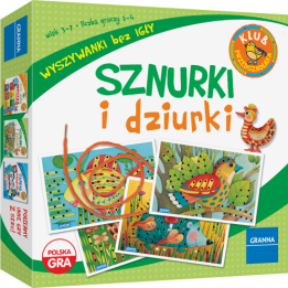 Gra Granna Sznurki i Dziurki Edukacyjna | Sklep Planeta Kreatywności
