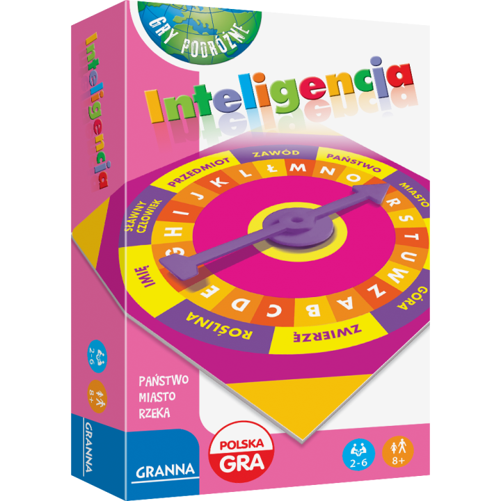 Gra Inteligencja wersja podróżna Granna | Planeta Kreatywności