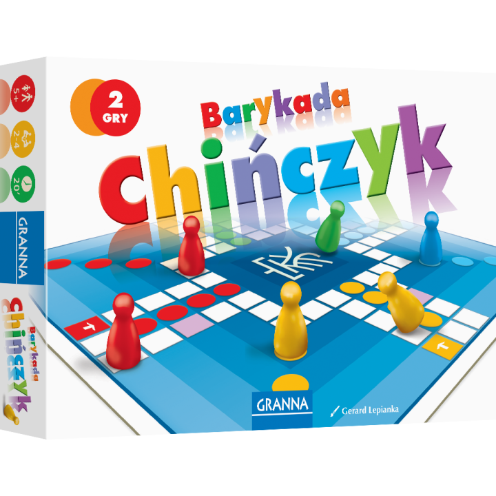 Gra Chińczyk Barykada Granna | Sklep Planeta Kreatywności