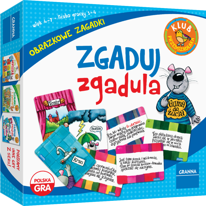 Gra Zgaduj Zgadula Granna – Edukacyjna Gra Obrazkowa | Sklep