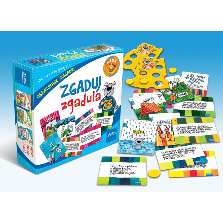 Gra Zgaduj Zgadula Granna – Edukacyjna Gra Obrazkowa | Sklep