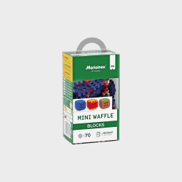 Marioinex Mini Waffle Green Blocks 70el. | Sklep Zabawki