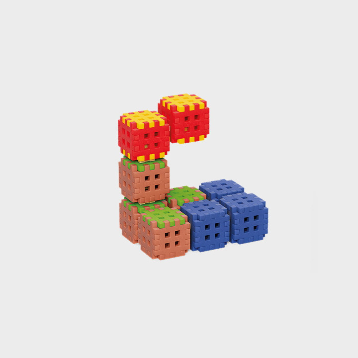 Marioinex Mini Waffle Green Blocks 70el. | Sklep Zabawki