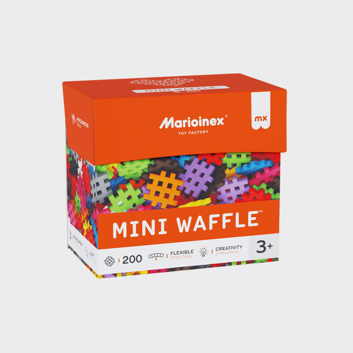 Marioinex Mini Waffle 200 szt. 908297 | Planeta Kreatywności