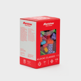 Klocki Marioinex Classic 115 szt. | Planeta Kreatywności