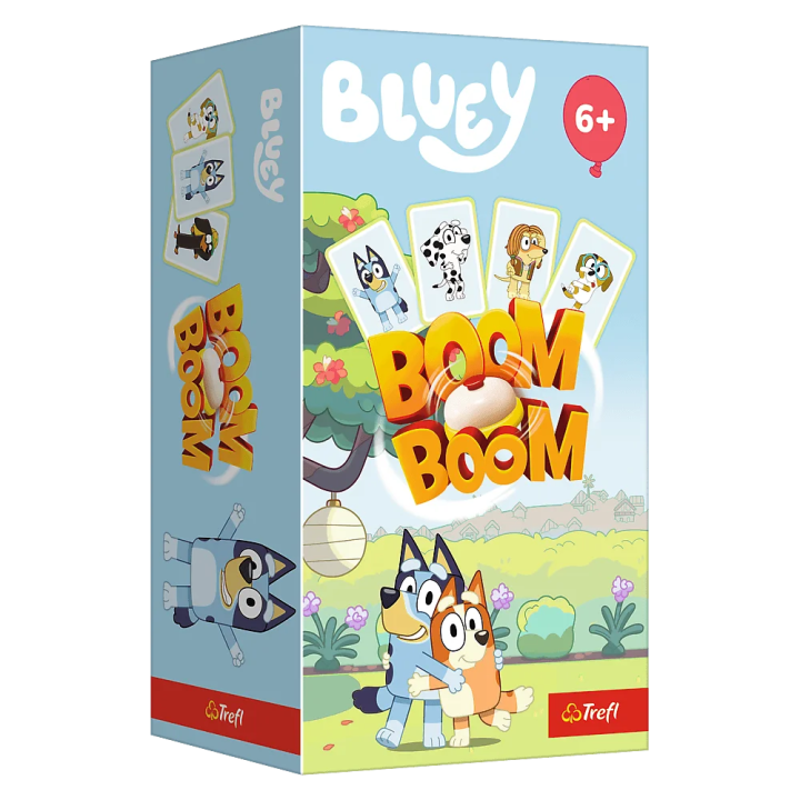 Gra Boom Boom Bluey TREFL | Planeta Kreatywności