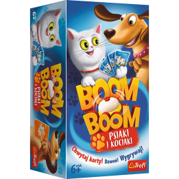 Gra Boom Boom Psiaki i Kociaki TREFL | Planeta Kreatywności