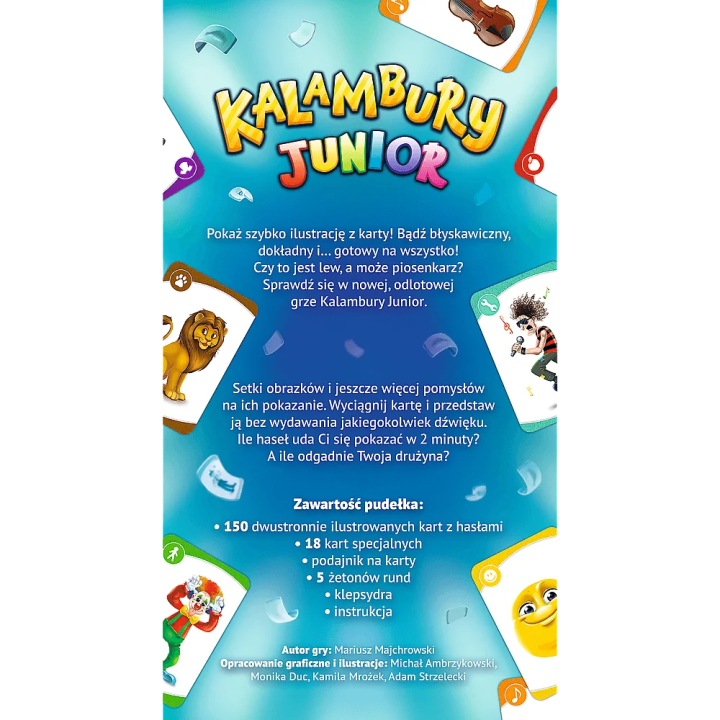 Gra Kalambury Junior TREFL | Planeta Kreatywności