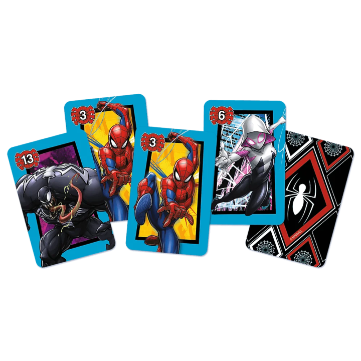 Karty Piotruś Spiderman TREFL 08498 | Planeta Kreatywności