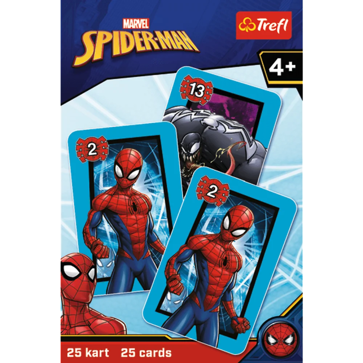 Karty Piotruś Spiderman TREFL 08498 | Planeta Kreatywności