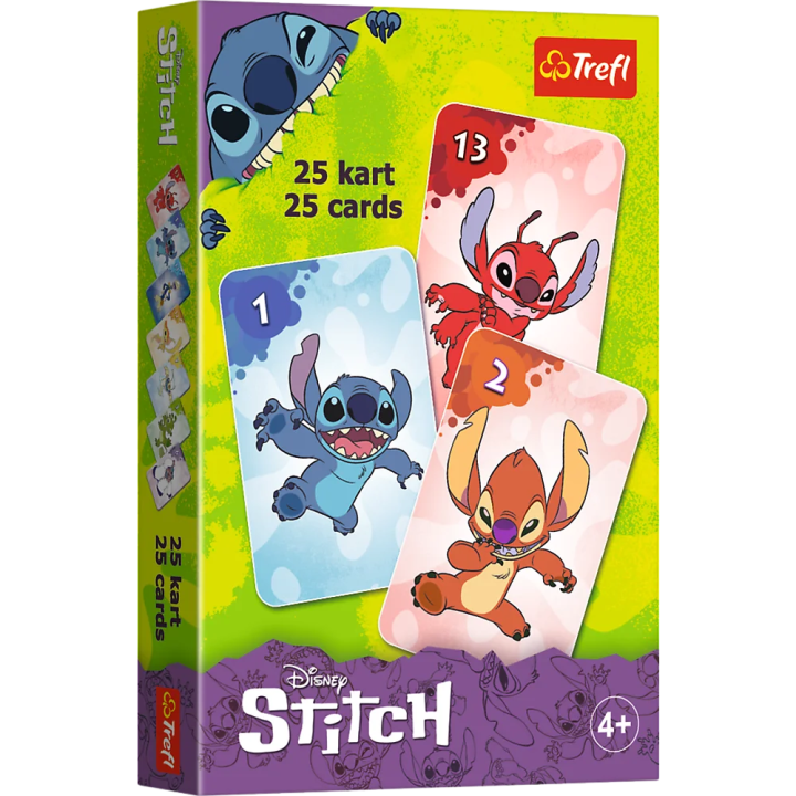 Karty Piotruś Stitch TREFL | Planeta Kreatywności