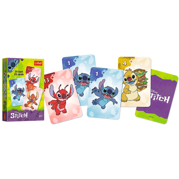 Karty Piotruś Stitch TREFL | Planeta Kreatywności