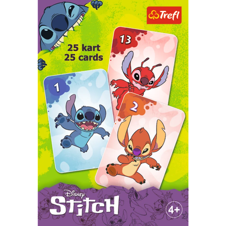 Karty Piotruś Stitch TREFL | Planeta Kreatywności
