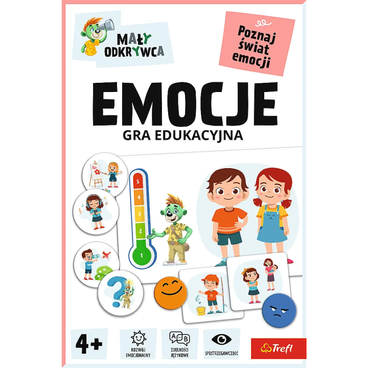 Mały Odkrywca Emocje TREFL | Gra | Planeta Kreatywności