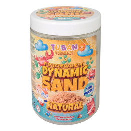 Piasek Dynamiczny 1kg Naturalny Tuban | Planeta Kreatywności