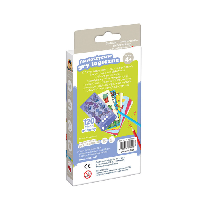 CzuCzu Fantastyczne Gry Logiczne 4+ 039522 | Sklep