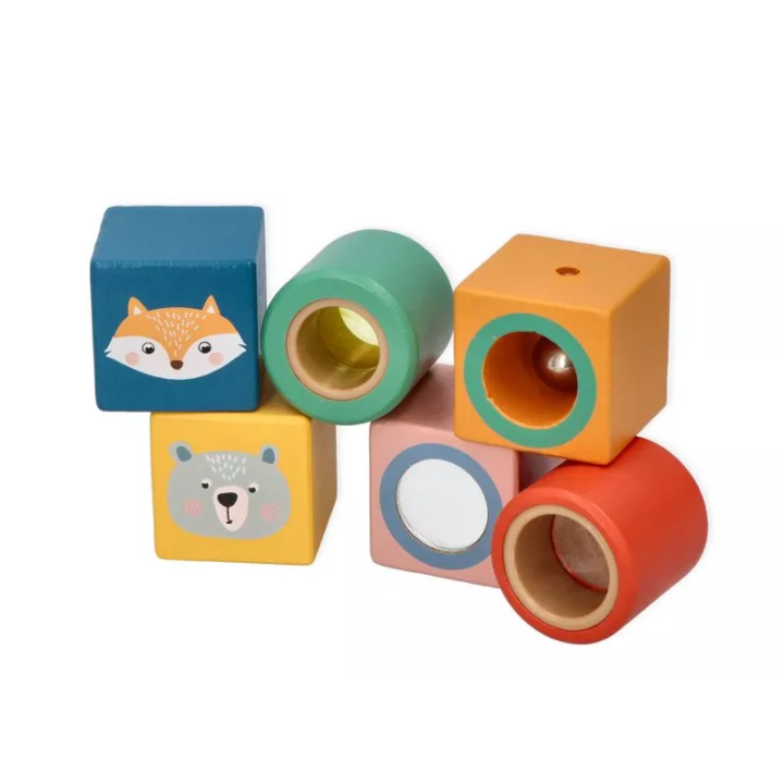Drewniane Klocki Odkrywców do Rączki Adam Toys | Planeta Kreatywności