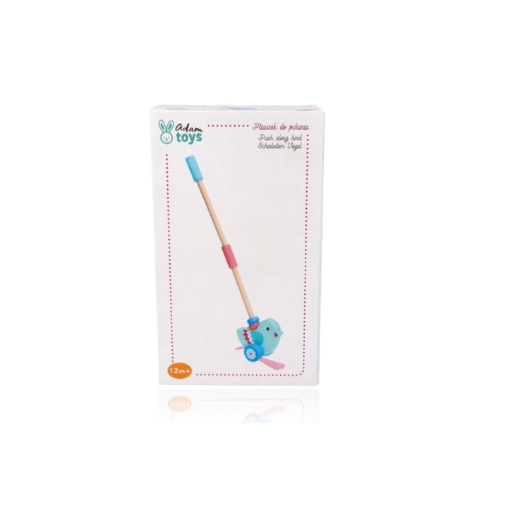 Drewniany Ptaszek do Pchania Adam Toys | Planeta Kreatywności