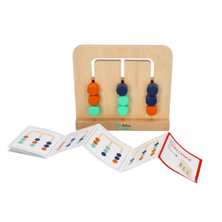 Sorter Kształty i Kolory Drewniany Adam Toys | Planeta Kreatywności